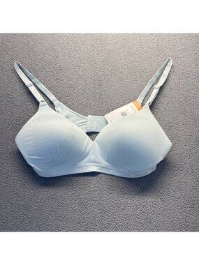 Warners 01269 Cloud 9 Full Coverage Wire Free Contour Bra Lined Womens 36B New